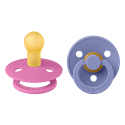 ΠΙΠΙΛΕΣ BIBS COLOUR 2ΤΕΜ. LATEX No 1 BUBBLEGUM/PERI