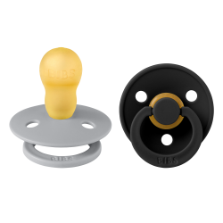 ΠΙΠΙΛΕΣ BIBS COLOUR 2ΤΕΜ. LATEX  No 3 CLOUD/BLACK