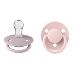 ΠΙΠΙΛA BIBS DE LUX SILICONE 2ΤΕΜ ONESIZE BLOSSOM/DUSKY LILAC
