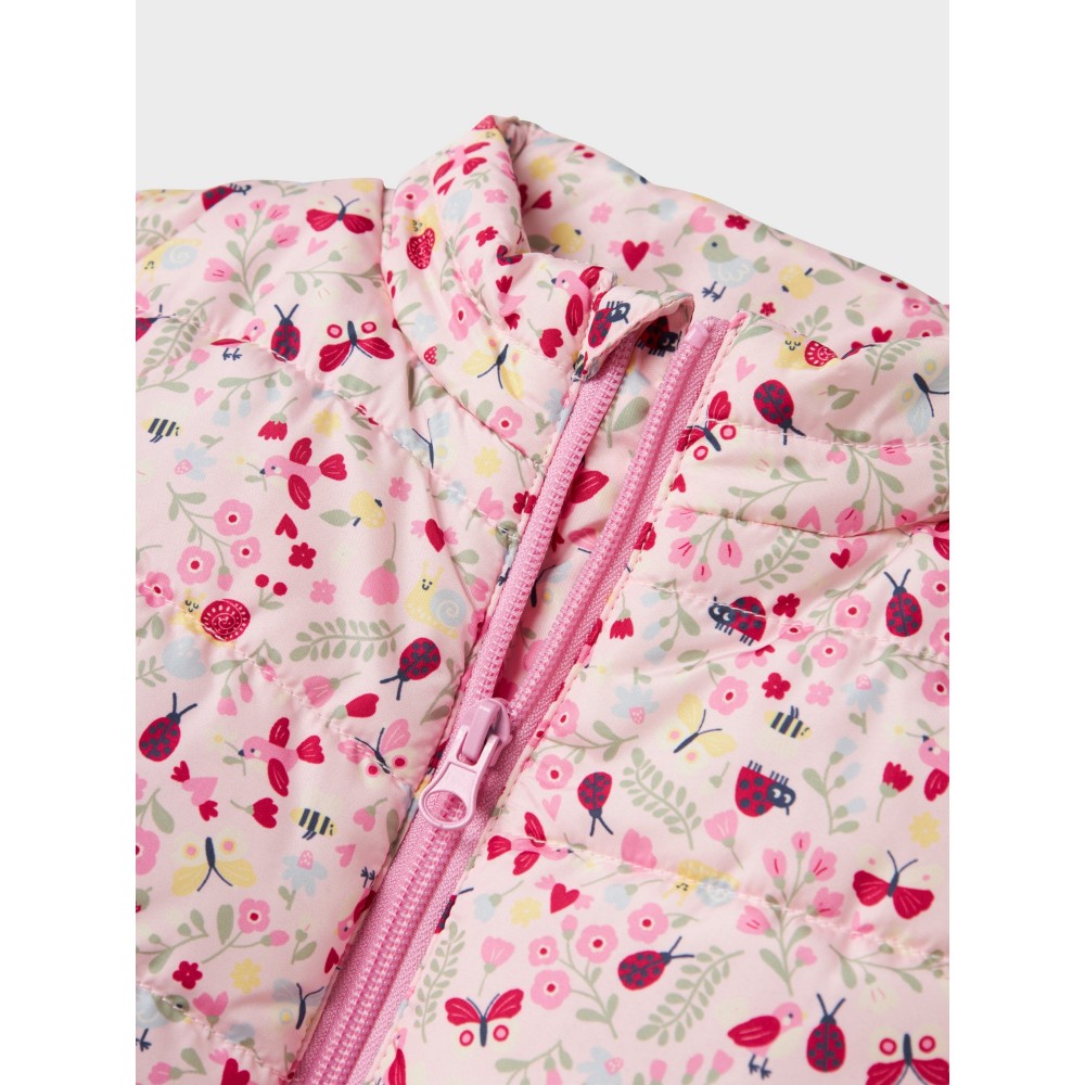 NMFMYLANE VEST AOP3 Cherry Blossom