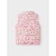 NMFMYLANE VEST AOP3 Cherry Blossom
