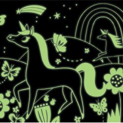 Mudpuppy Παζλ που Φωσφορίζει 100τμχ. Μονόκερος