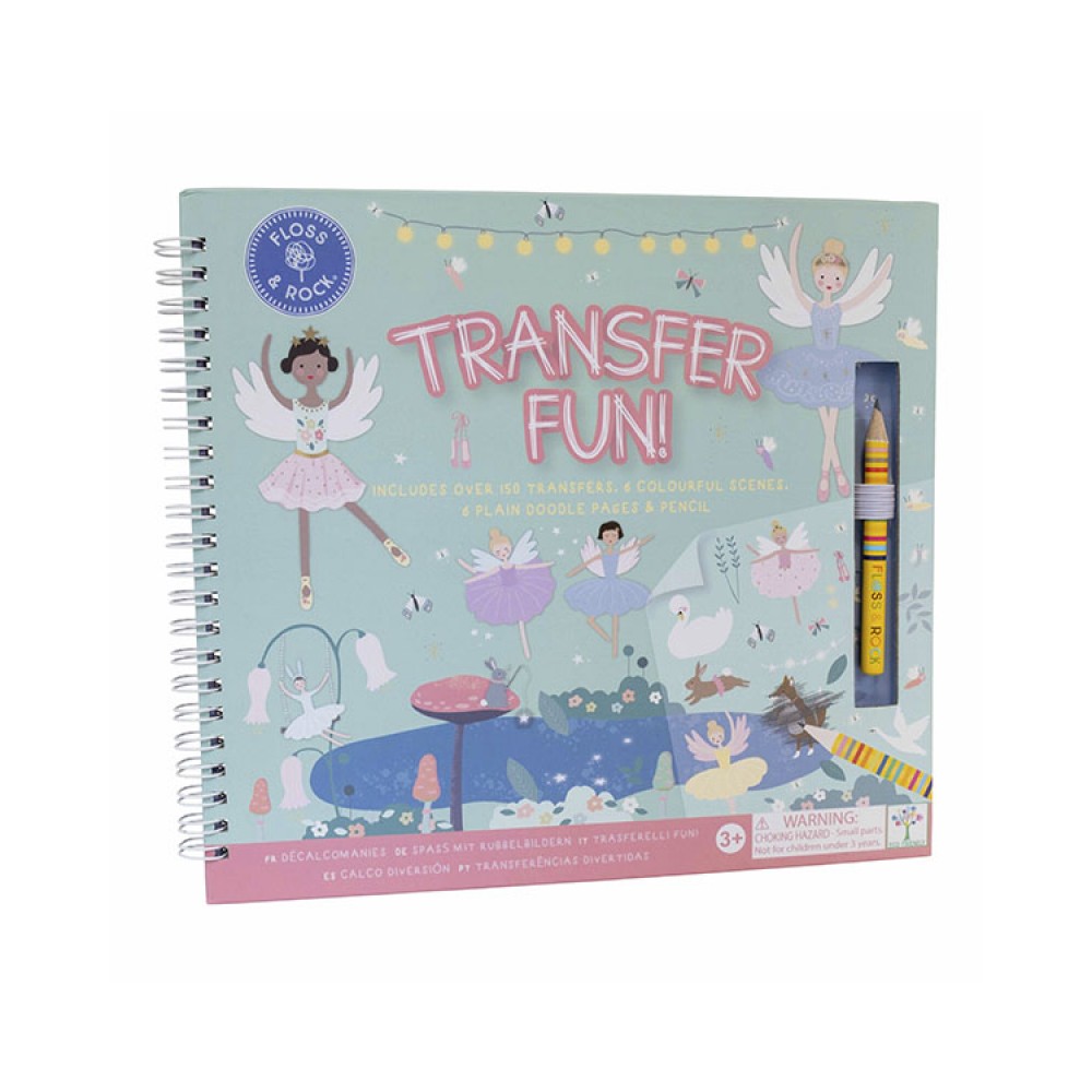 FLOSS & ROCK ΜΠΛΟΚ TRANSFER FUN! “Μαγεμένο Μπαλέτο” FLOSS & ROCK ΜΠΛΟΚ TRANSFER FUN! “Μαγεμένο Μπαλέτο”
