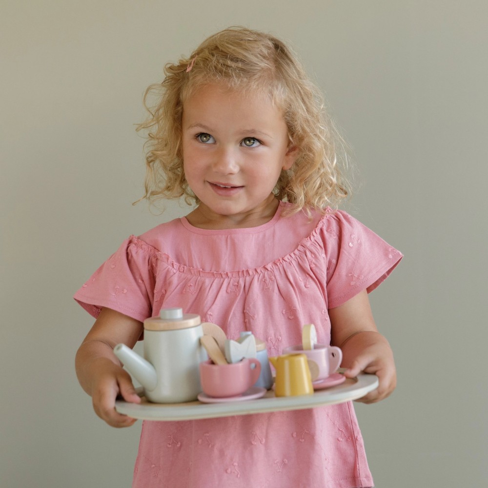 LITTLE DUTCH. Ξύλινο σετ τσαγιού