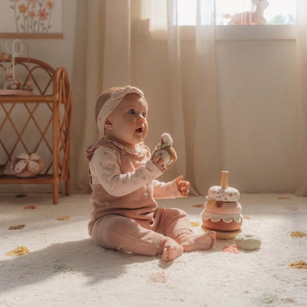 Little Dutch Πυραμίδα ταξινόμησης & ταλάντωσης Fairy Garden FSC