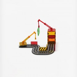Μαγνητικό Παιχνίδι 32 κομματιών Builder